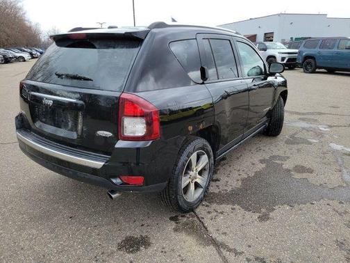 Black Clearcoat 2017 Jeep Compass High Altitude