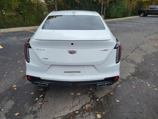 Summit White 2021 Cadillac CT4 V-Series