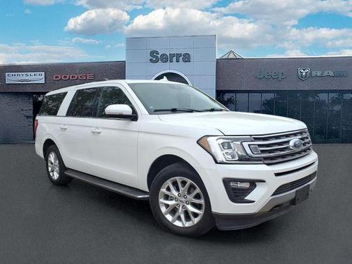 Star White Metallic Tri-Coat 2021 Ford Expedition Max XLT