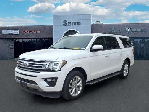 Star White Metallic Tri-Coat 2021 Ford Expedition Max XLT