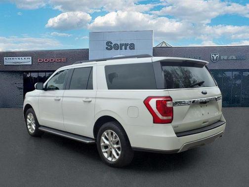 Star White Metallic Tri-Coat 2021 Ford Expedition Max XLT