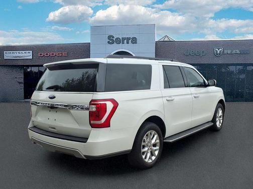 Star White Metallic Tri-Coat 2021 Ford Expedition Max XLT