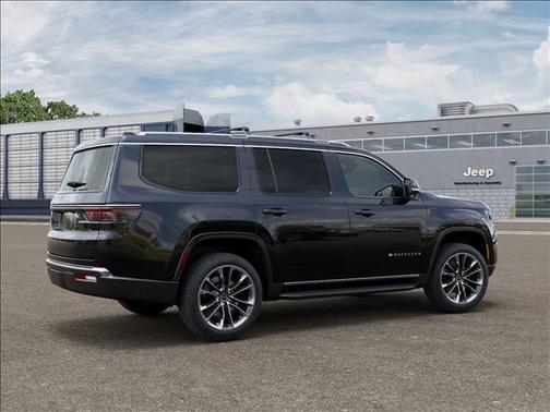 Diamond Black Crystal Pearlcoat 2025 Jeep Wagoneer Carbide 4x4