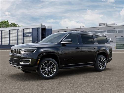 Diamond Black Crystal Pearlcoat 2025 Jeep Wagoneer Carbide 4x4