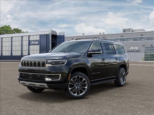 Diamond Black Crystal Pearlcoat 2025 Jeep Wagoneer Carbide 4x4