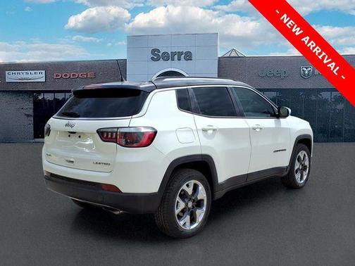 White Clearcoat 2019 Jeep Compass Limited