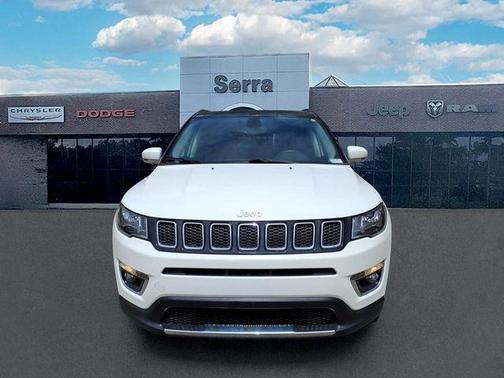 White Clearcoat 2019 Jeep Compass Limited