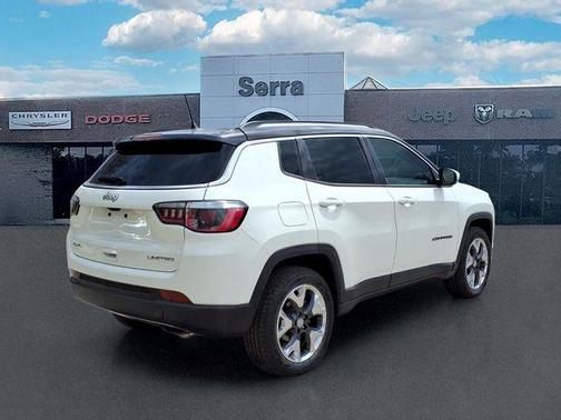 White Clearcoat 2019 Jeep Compass Limited