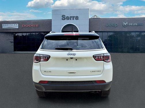 White Clearcoat 2019 Jeep Compass Limited
