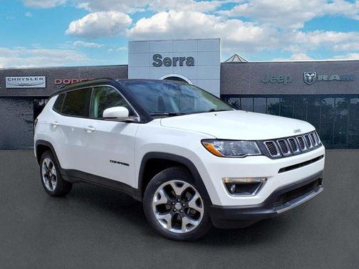 White Clearcoat 2019 Jeep Compass Limited