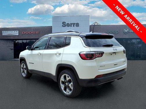 White Clearcoat 2019 Jeep Compass Limited