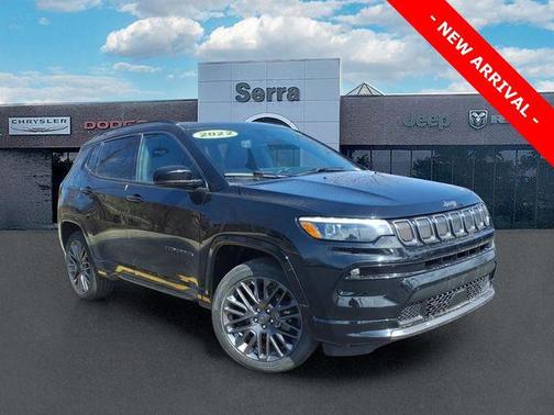 Diamond Black Crystal Pearlcoat 2022 Jeep Compass High Altitude