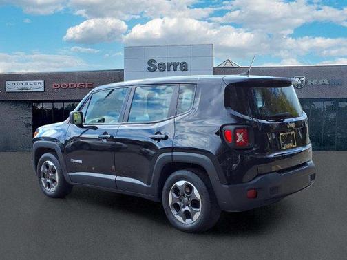 Black 2016 Jeep Renegade Sport