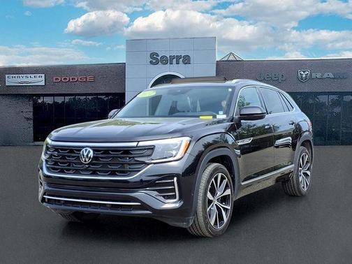 Deep Black 2024 Volkswagen Atlas Cross Sport 2.0T SEL Premium