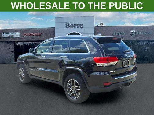 Diamond Black Crystal Pearlcoat 2019 Jeep Grand Cherokee Limited