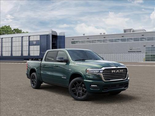 Serrano Green Metallic 2026 RAM 1500 Laramie