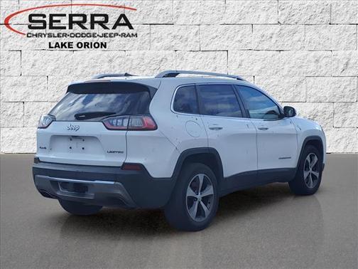 Bright White Clearcoat 2019 Jeep Cherokee Limited