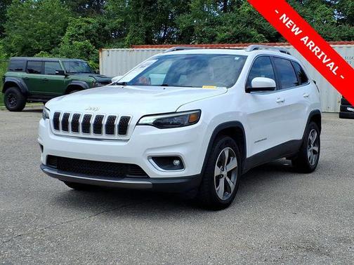 Bright White Clearcoat 2019 Jeep Cherokee Limited
