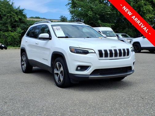 Bright White Clearcoat 2019 Jeep Cherokee Limited