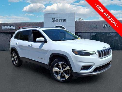 Bright White Clearcoat 2019 Jeep Cherokee Limited