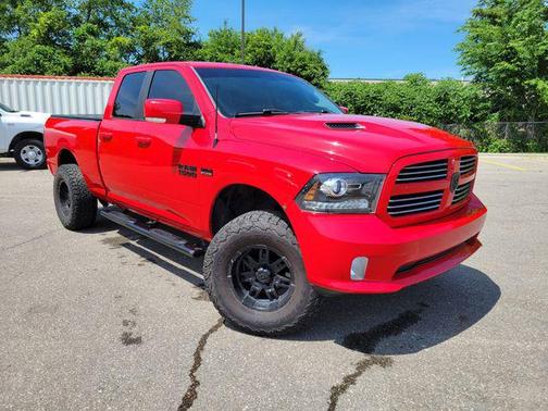 Flame Red Clearcoat 2016 RAM 1500 Sport