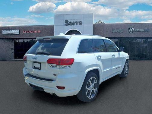 Bright White Clearcoat 2019 Jeep Grand Cherokee Overland