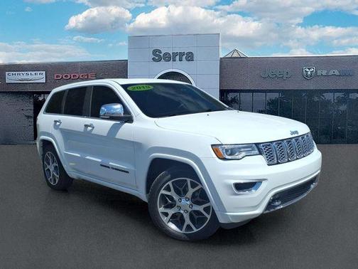 Bright White Clearcoat 2019 Jeep Grand Cherokee Overland