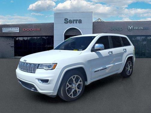 Bright White Clearcoat 2019 Jeep Grand Cherokee Overland