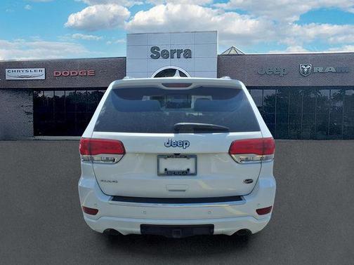 Bright White Clearcoat 2019 Jeep Grand Cherokee Overland