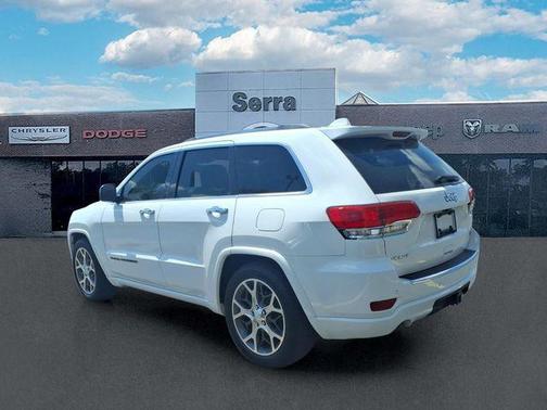 Bright White Clearcoat 2019 Jeep Grand Cherokee Overland