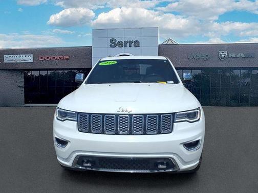 Bright White Clearcoat 2019 Jeep Grand Cherokee Overland