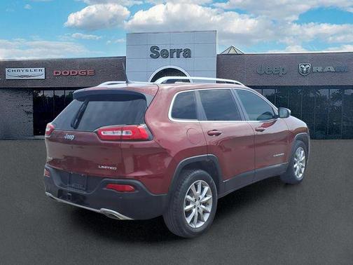 Velvet Red Pearlcoat 2018 Jeep Cherokee Limited