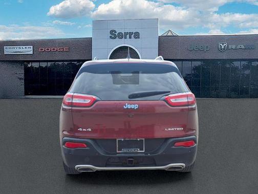 Velvet Red Pearlcoat 2018 Jeep Cherokee Limited