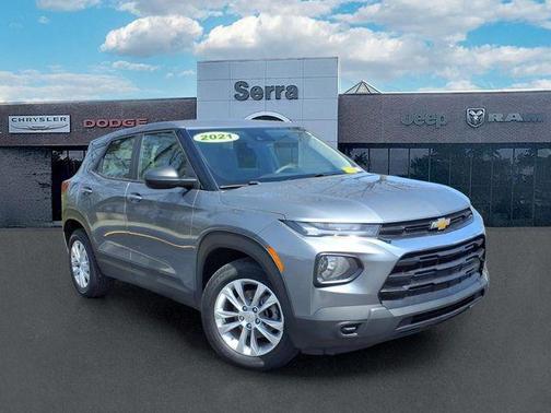 Satin Steel Metallic 2021 Chevrolet Trailblazer LS