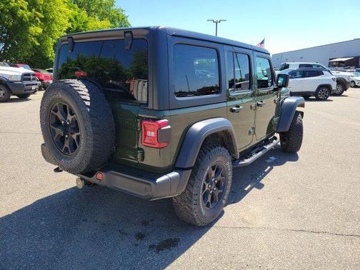 Sarge Green Clearcoat 2022 Jeep Wrangler Willys