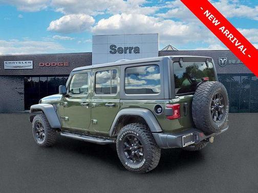 Sarge Green Clearcoat 2022 Jeep Wrangler Willys