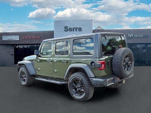 Sarge Green Clearcoat 2022 Jeep Wrangler Willys