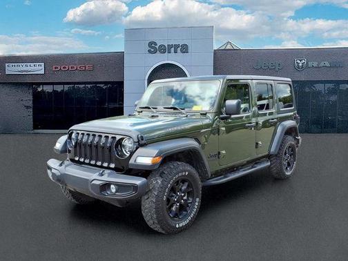 Sarge Green Clearcoat 2022 Jeep Wrangler Willys