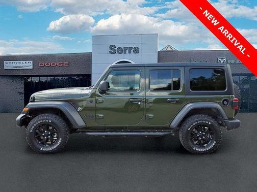 Sarge Green Clearcoat 2022 Jeep Wrangler Willys