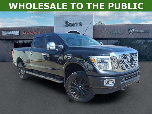 Magnetic Black 2016 Nissan Titan XD Platinum Reserve