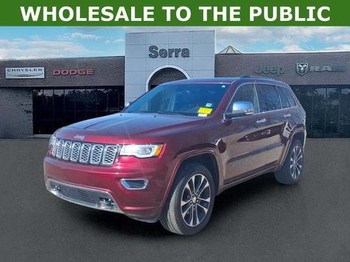 Velvet Red Pearlcoat 2017 Jeep Grand Cherokee Overland
