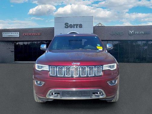 Velvet Red Pearlcoat 2017 Jeep Grand Cherokee Overland