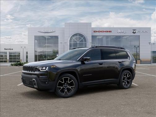 Diamond Black Crystal Pearlcoat 2026 Jeep Cherokee Overland