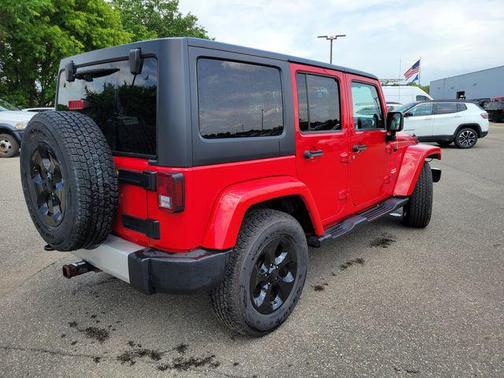 Flame Red Clearcoat 2013 Jeep Wrangler Unlimited Sahara