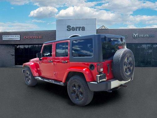 Flame Red Clearcoat 2013 Jeep Wrangler Unlimited Sahara