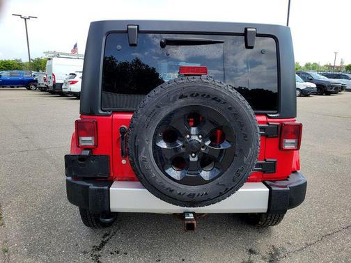 Flame Red Clearcoat 2013 Jeep Wrangler Unlimited Sahara