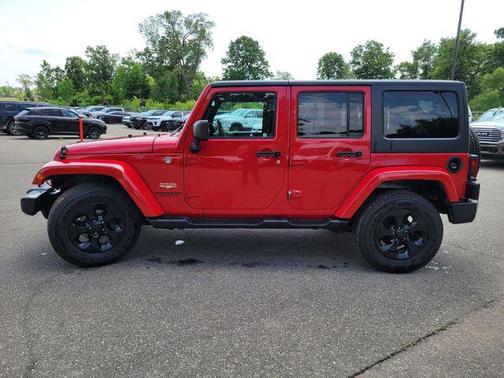 Flame Red Clearcoat 2013 Jeep Wrangler Unlimited Sahara