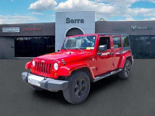 Flame Red Clearcoat 2013 Jeep Wrangler Unlimited Sahara