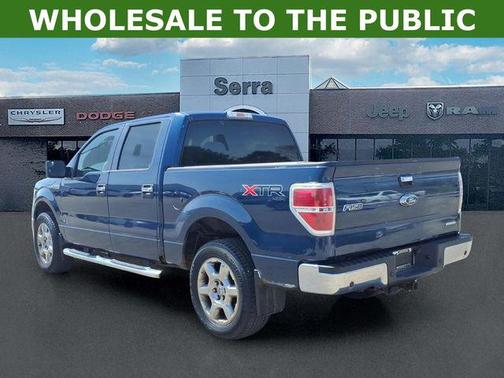 Blue 2013 Ford F-150