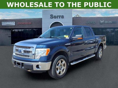 Blue 2013 Ford F-150